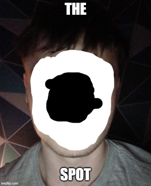 Give Emosnake a new face | THE; SPOT | image tagged in give emosnake a new face | made w/ Imgflip meme maker