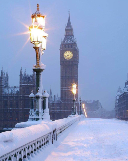 High Quality London Snow Blank Meme Template