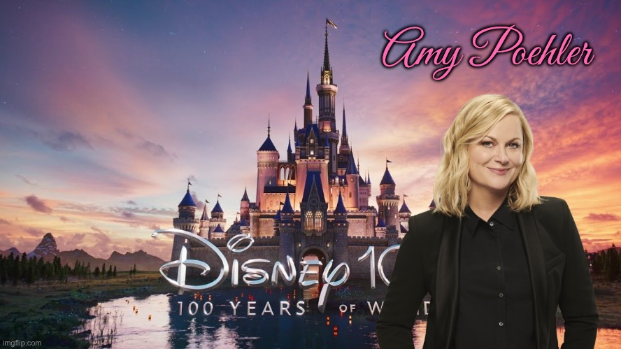 Disney 100 Years - Amy Poehler | Amy Poehler | image tagged in disney,inside out,walt disney,animation,animated,pixar | made w/ Imgflip meme maker