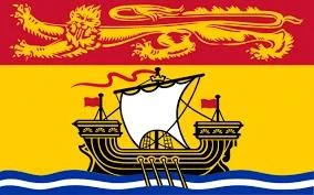 New Brunswick flag Blank Meme Template