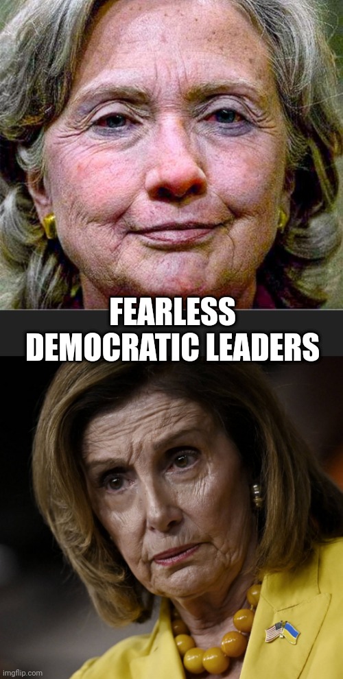 FEARLESS DEMOCRATIC LEADERS | made w/ Imgflip meme maker