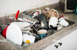 dirty dishes Blank Meme Template