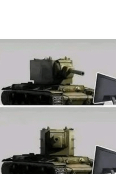 Live KV-2 Reaction Blank Meme Template