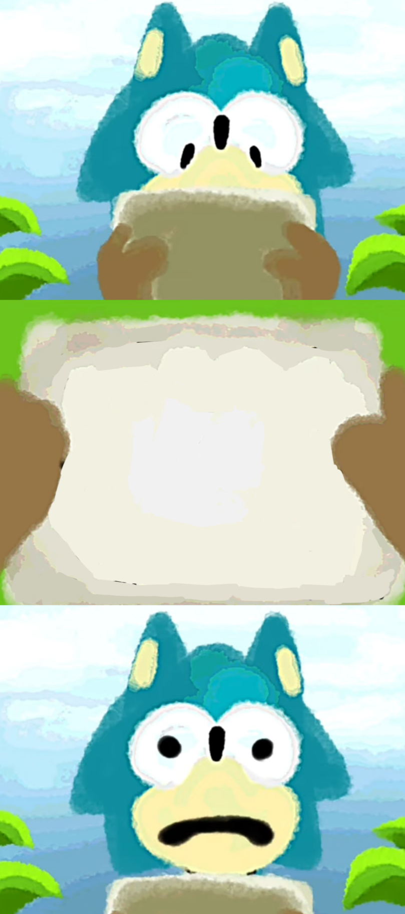 a mysterious letter Blank Meme Template