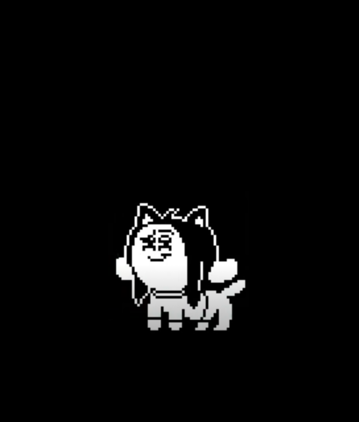 High Quality Temmie suspicious Blank Meme Template