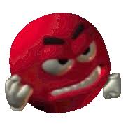 Angry Red Smiley Blank Meme Template