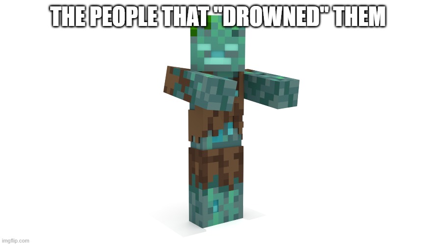 THE PEOPLE THAT "DROWNED" THEM | made w/ Imgflip meme maker