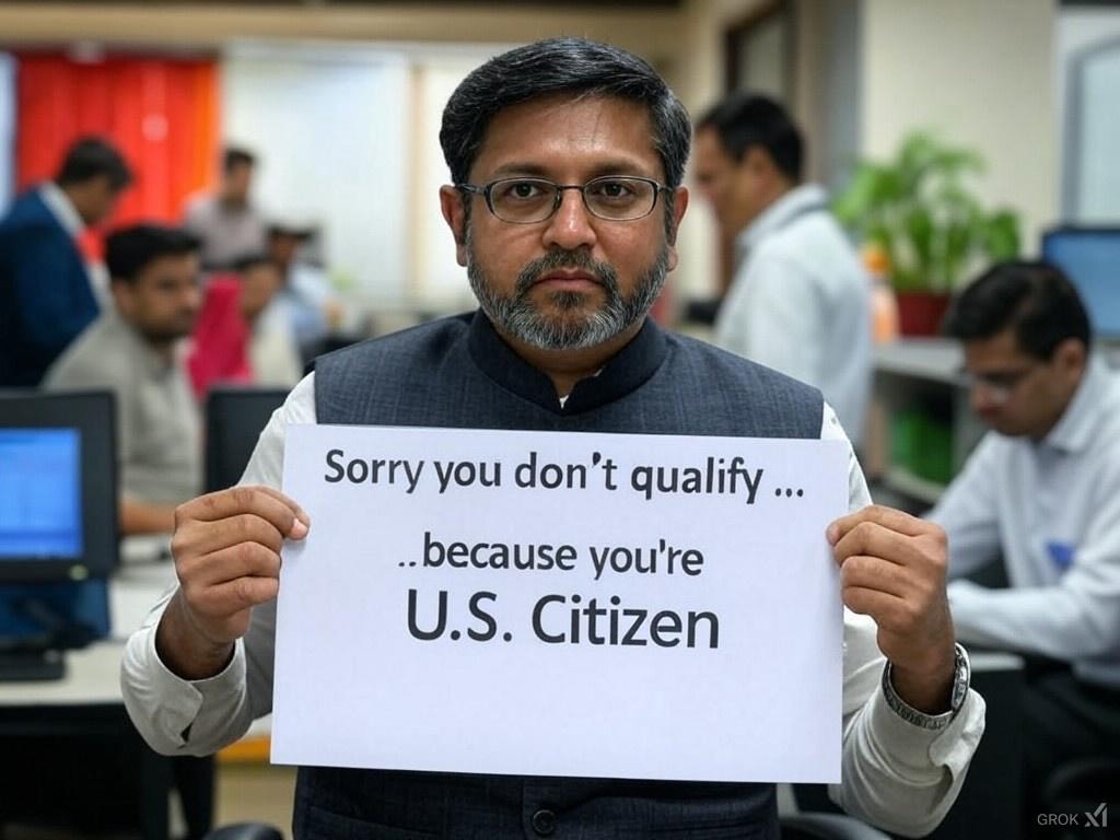 Sorry US Citizens Don't Qualify Blank Meme Template