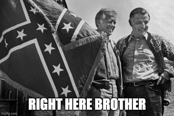 Carter/Wallace | RIGHT HERE BROTHER | image tagged in carter/wallace | made w/ Imgflip meme maker