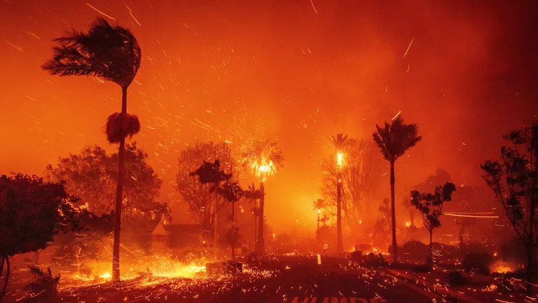 High Quality California Wildfires, 2025 Blank Meme Template