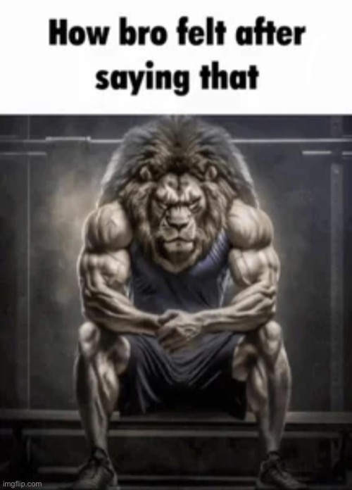 how bro felt after saying that | image tagged in how bro felt after saying that | made w/ Imgflip meme maker