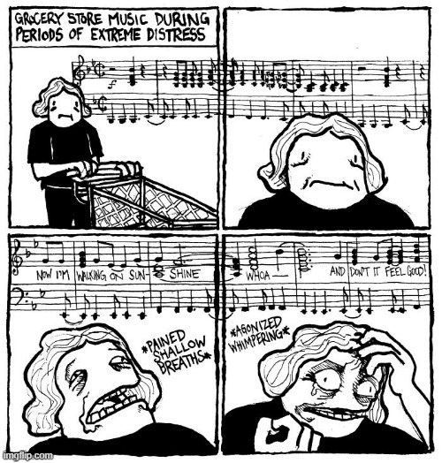 The Music | image tagged in comics | made w/ Imgflip meme maker