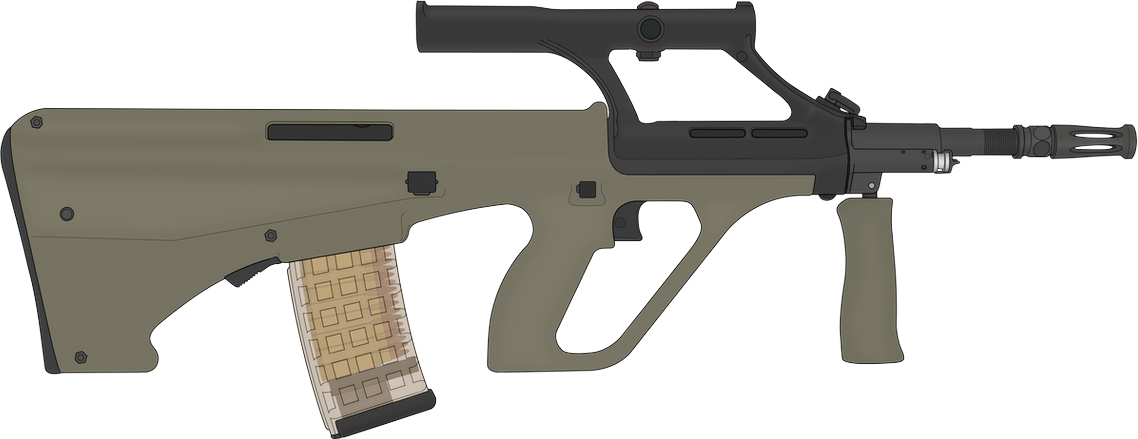 Steyr AUG A1 Blank Meme Template