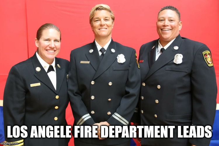 LOS ANGELE FIRE DEPARTMENT LEADS | made w/ Imgflip meme maker