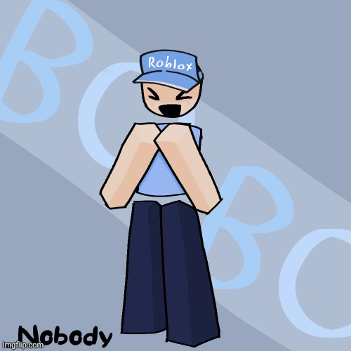 bobowawahaha | image tagged in evade,bobo,roblox,fanart,drawing,ibispaint | made w/ Imgflip meme maker