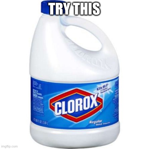 bleach | TRY THIS | image tagged in bleach | made w/ Imgflip meme maker