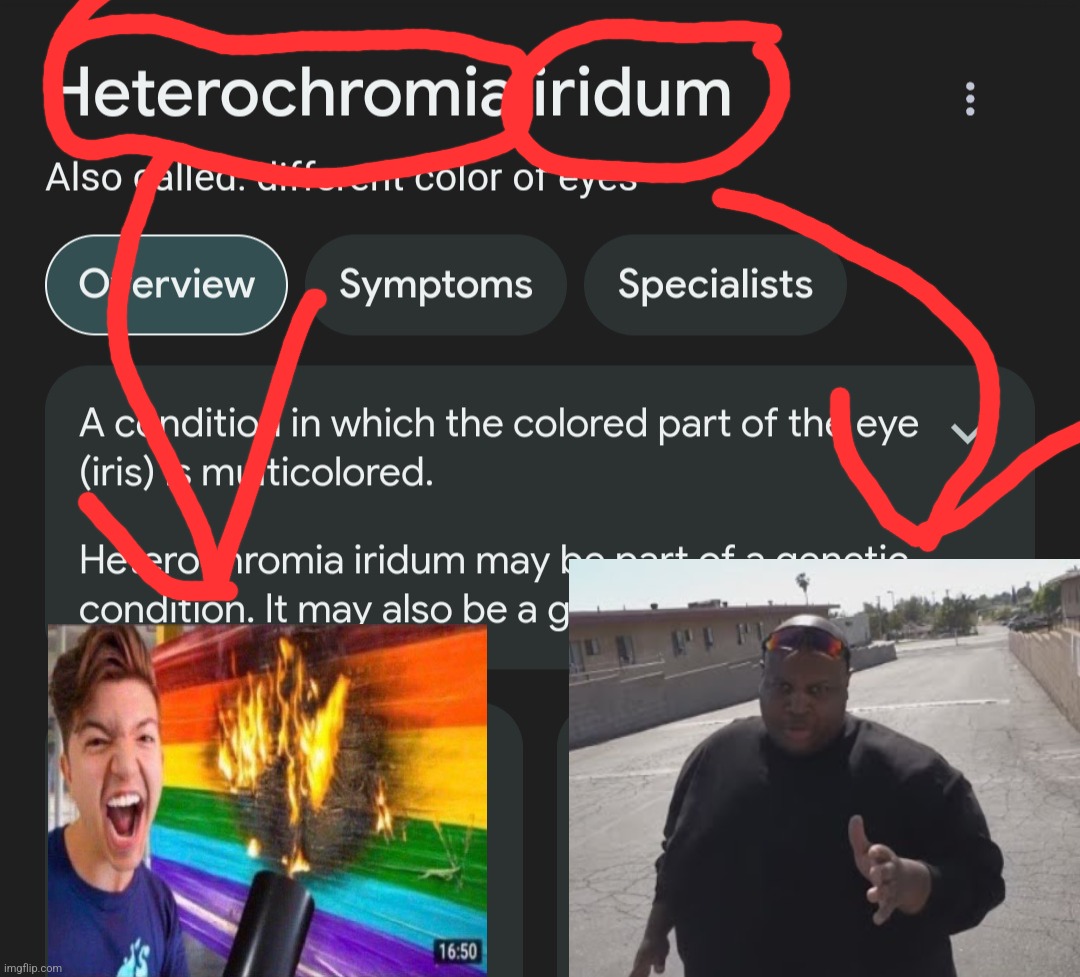 homophobia iridium | made w/ Imgflip meme maker