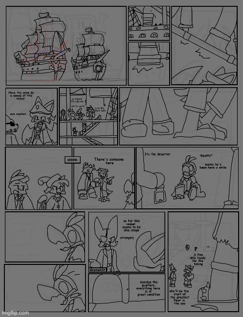 2nd page-ish (some concept art in comments) | image tagged in this comic is alot bigger than i thought,honestly idk when this will release,sorry | made w/ Imgflip meme maker