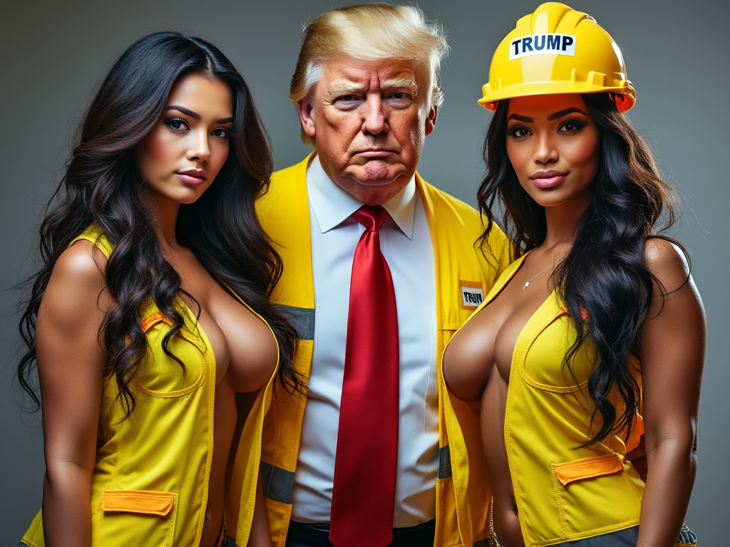 Safety First Girls Trump 1 Blank Meme Template