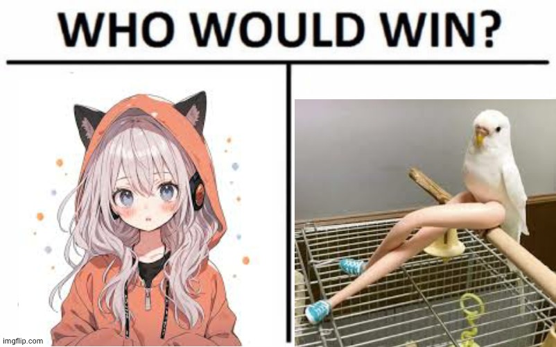 of course it's soo obvious | image tagged in memes,who would win | made w/ Imgflip meme maker
