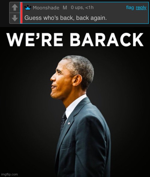 image tagged in we re barack | made w/ Imgflip meme maker