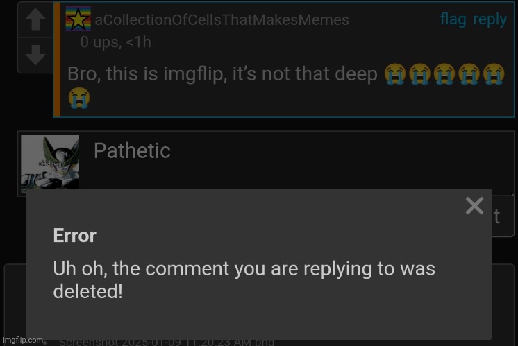 You were simply the smartest because i hadn't joined yet | made w/ Imgflip meme maker