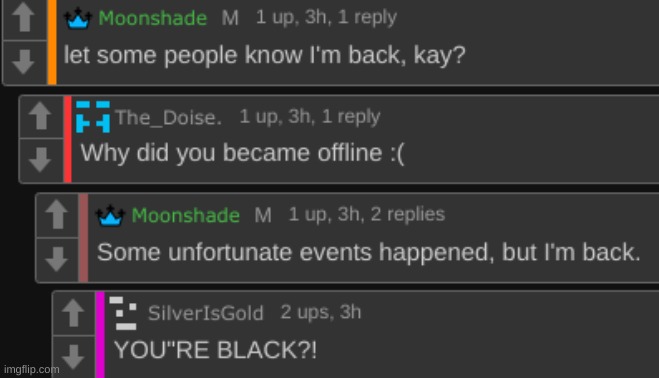 local legend shocks world by coming out as black | made w/ Imgflip meme maker