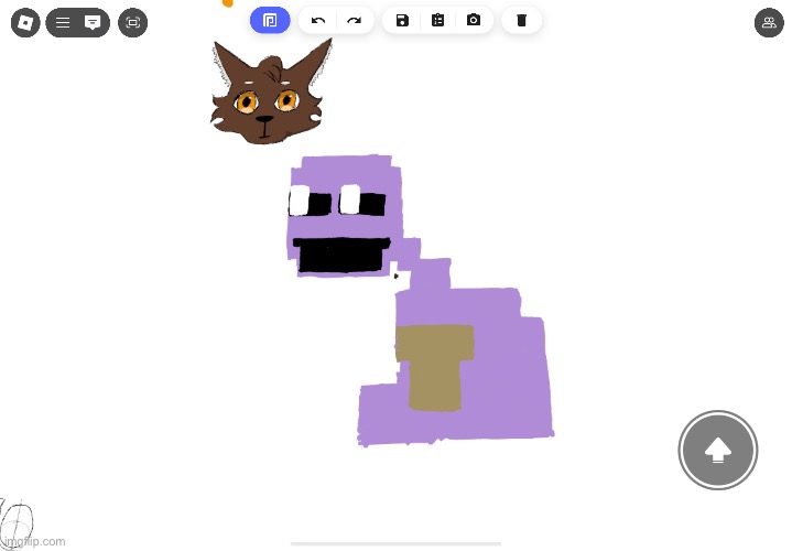 William Afton in Roblox (art by me) | image tagged in roblox,william afton | made w/ Imgflip meme maker