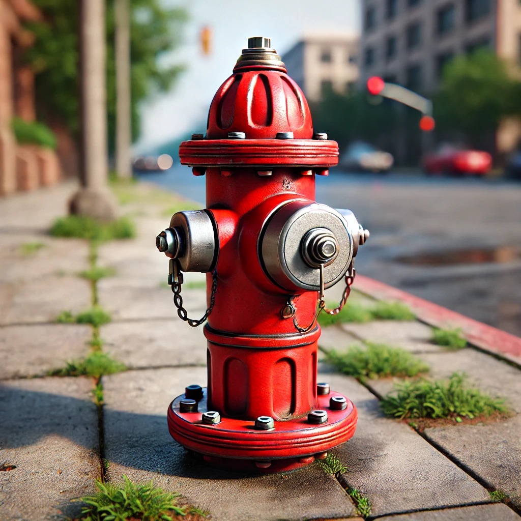 California Fire Hydrant Blank Meme Template