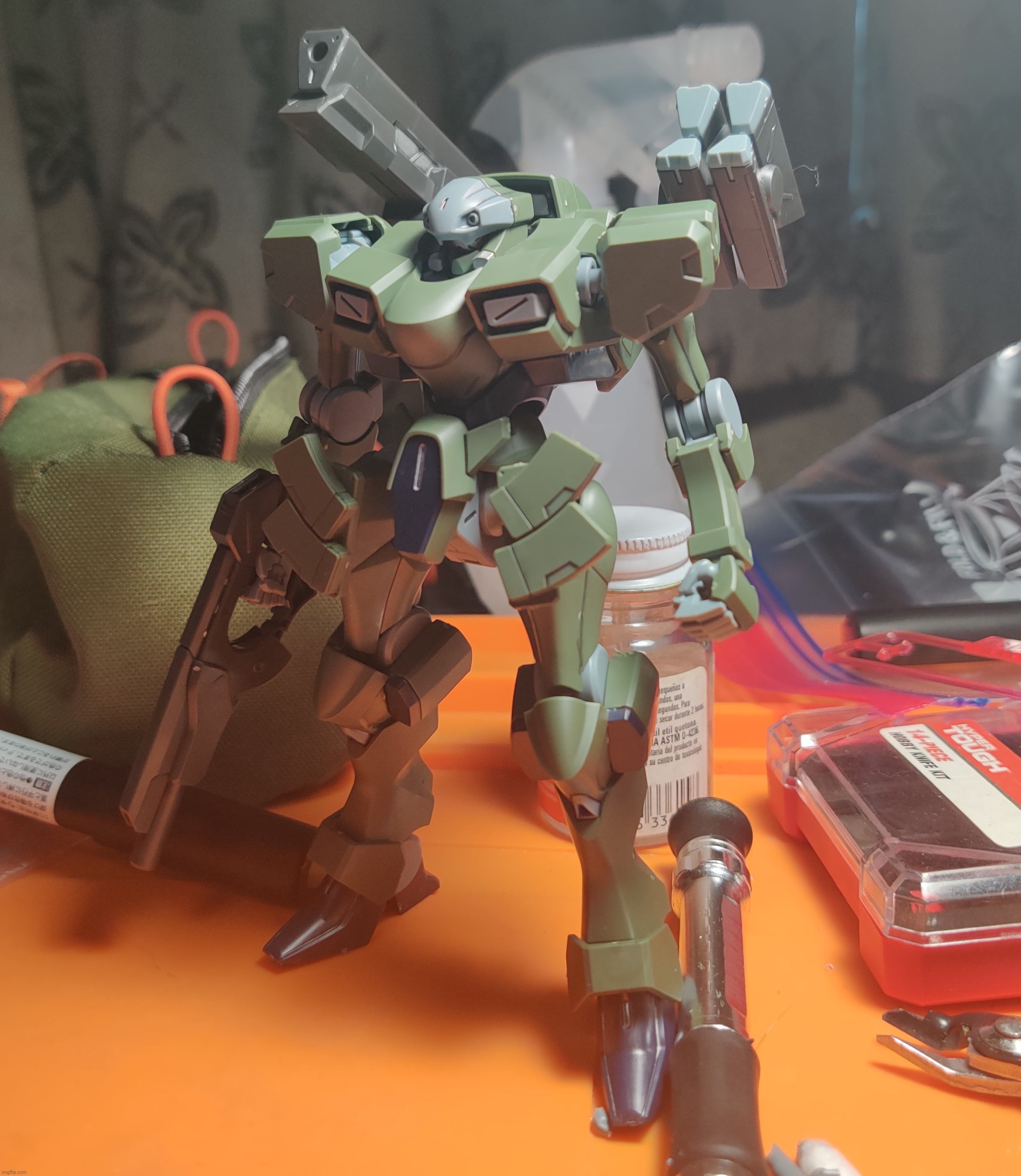 Built another armored core- I mean Gundam kit | made w/ Imgflip meme maker