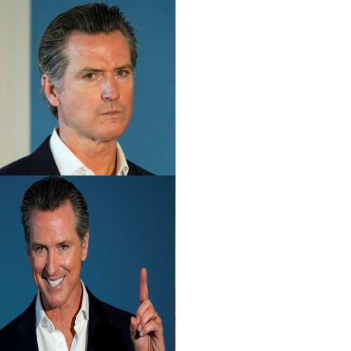 Gavin Newscum Blank Meme Template