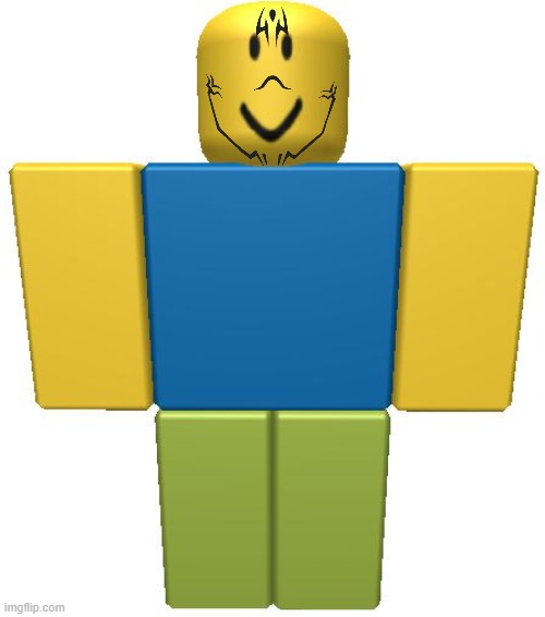 ROBLOX Noob | image tagged in roblox noob | made w/ Imgflip meme maker