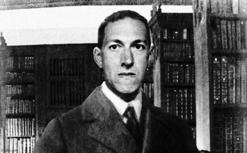 H.P. Lovecraft | image tagged in h p lovecraft | made w/ Imgflip meme maker