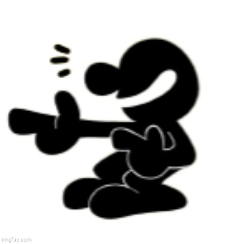 Mr. Game and Watch Model (1) | image tagged in mr game and watch model 1 | made w/ Imgflip meme maker