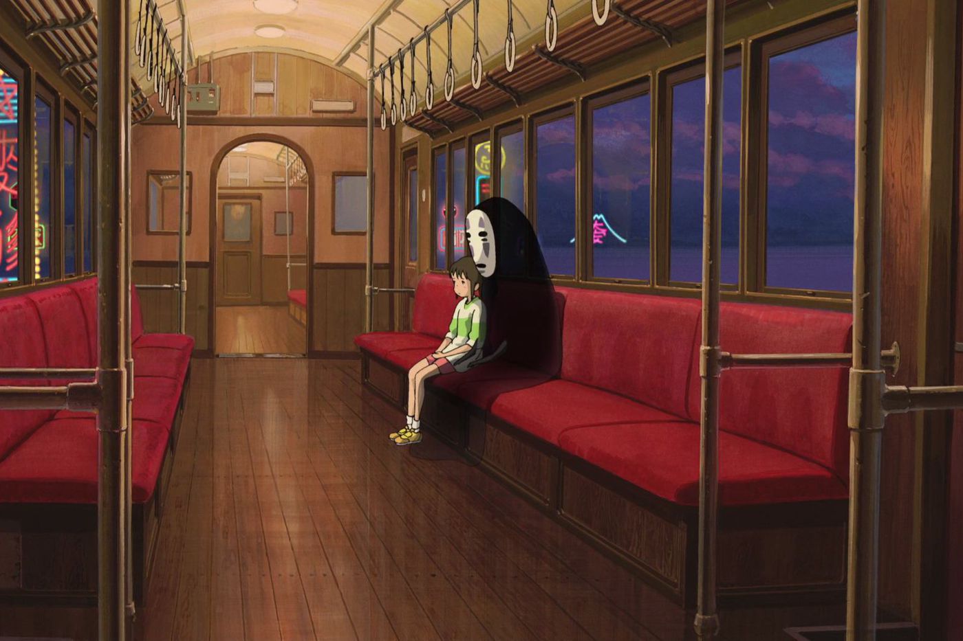 Chihiro Train Blank Meme Template