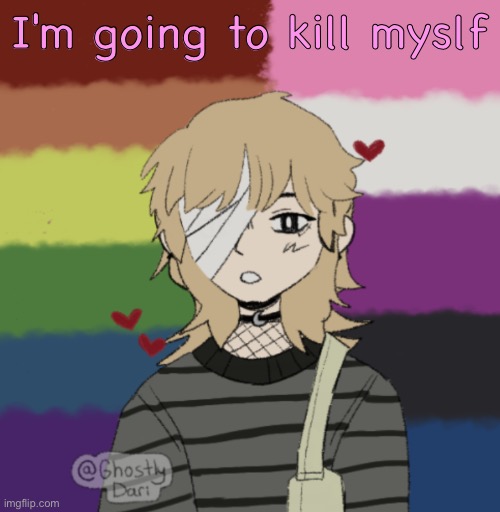 I was on some different shit bruh | I'm going to kill myslf | image tagged in potassium s picrew | made w/ Imgflip meme maker