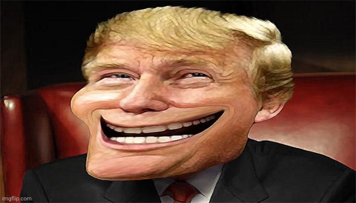 trump troll face | image tagged in trump troll face | made w/ Imgflip meme maker