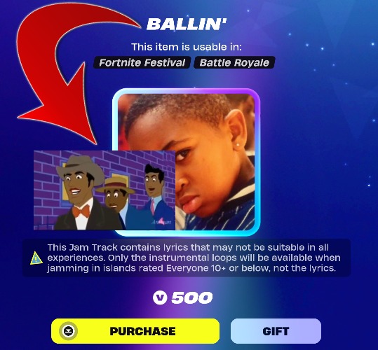 gay porn reference in fortnite | made w/ Imgflip meme maker