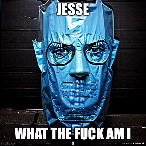 JESSE; WHAT THE FUCK AM I | made w/ Imgflip meme maker