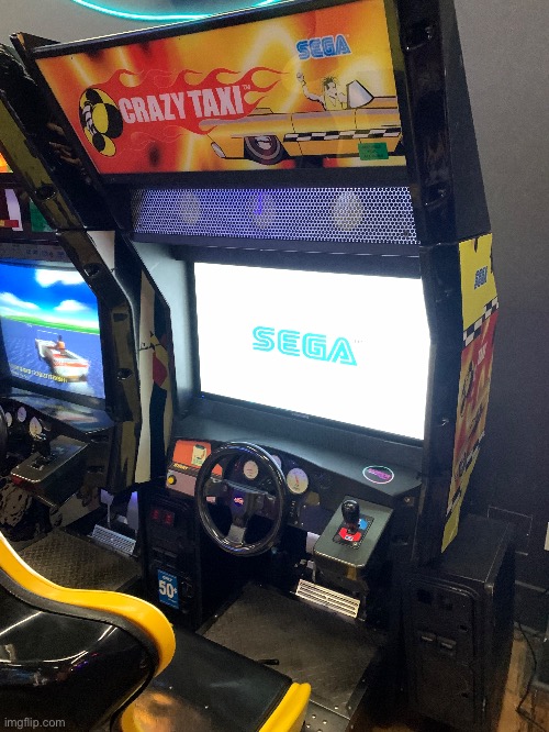 CRAZY TAXI ARCADE | made w/ Imgflip meme maker