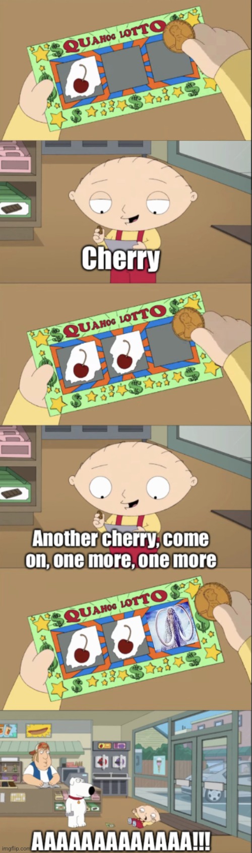 Stewie scratch card | image tagged in stewie scratch card | made w/ Imgflip meme maker