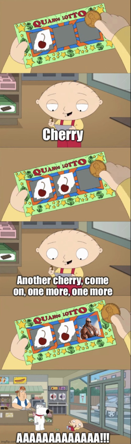 Stewie scratch card | image tagged in stewie scratch card | made w/ Imgflip meme maker