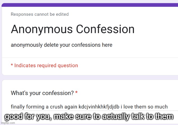 good for you, make sure to actually talk to them | made w/ Imgflip meme maker