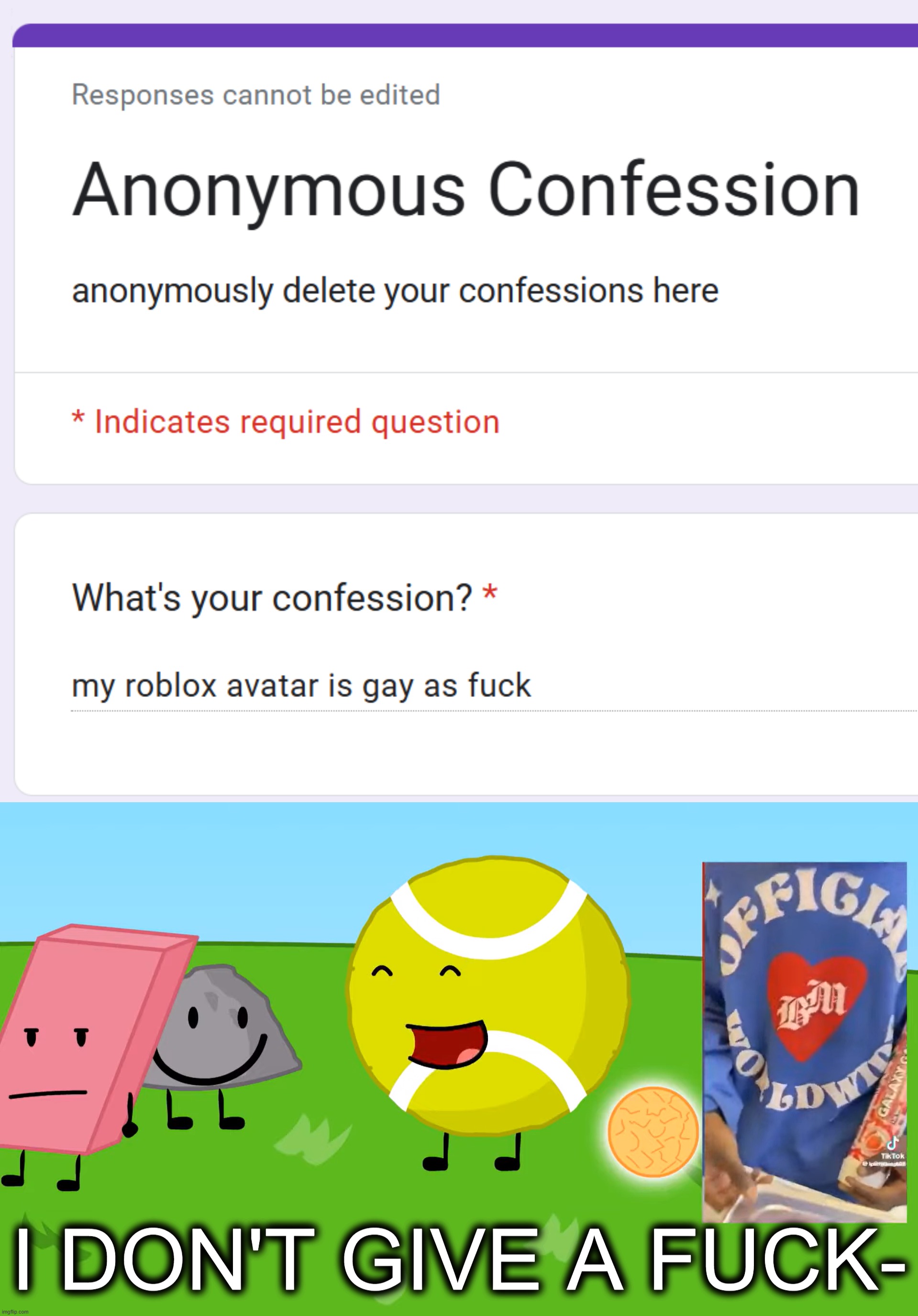 image tagged in i don't give a fuck | made w/ Imgflip meme maker