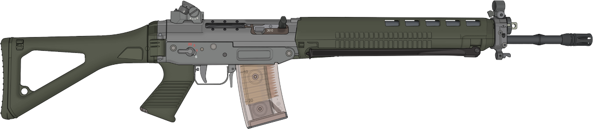 SIG SG 550(Re-Arranged) Blank Meme Template