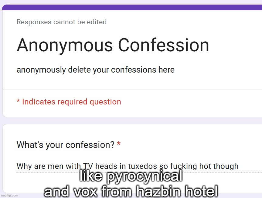 like pyrocynical and vox from hazbin hotel | made w/ Imgflip meme maker