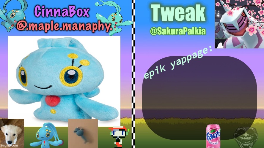 High Quality CinnaBox and Tweak shared temp Blank Meme Template