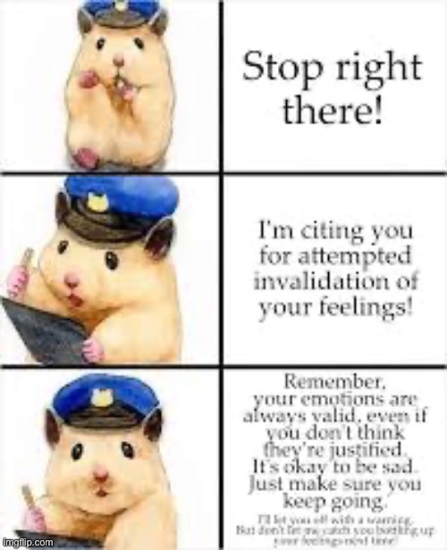 Stop right there | image tagged in memes,funny,hamster,lgbtq | made w/ Imgflip meme maker