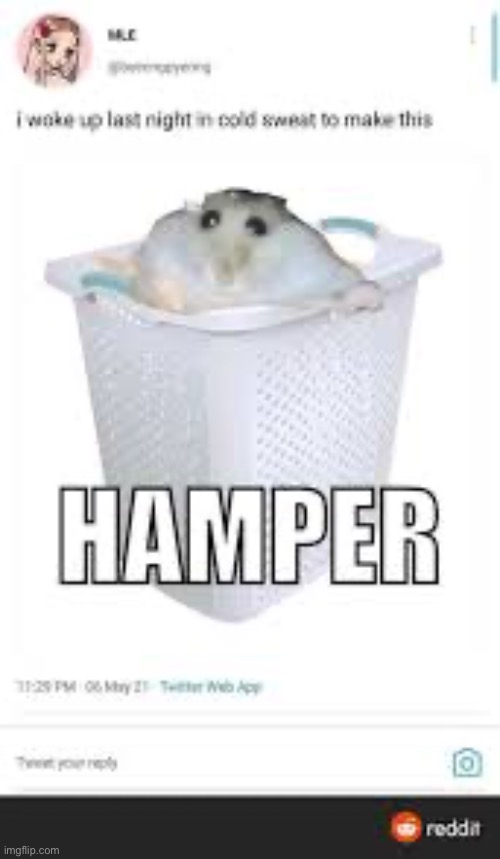 Hamper | made w/ Imgflip meme maker