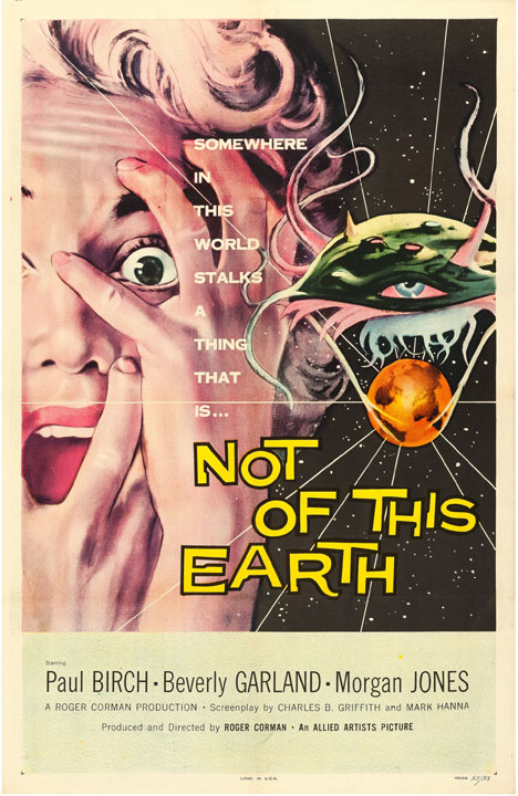 Science Fiction SF movie poster 1950s Blank Meme Template